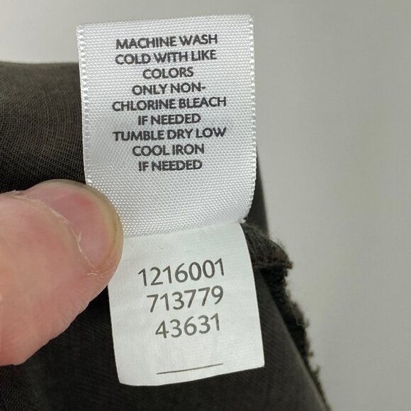 NWT J Jill Tencel Wide Leg Trousers Walnut Brown Size 18 New With Tags High Rise - Picture 10 of 12